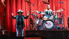 Zucchero durante un concierto en el a�o 2025 en Roma