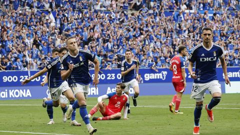 Alemao celebra su gol al Espanyol