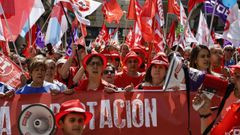 Manifestacin del sector alimentario en Ourense