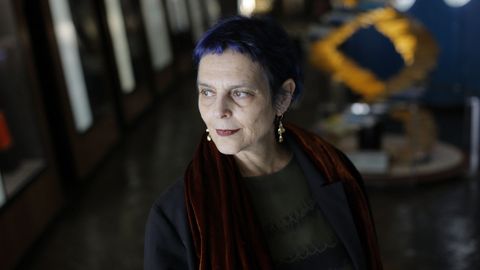 La compositora Chaya Czernowin (Israel, 1957) este viernes en el ensayo de �Undersongs� en la Domus de A Coru�a