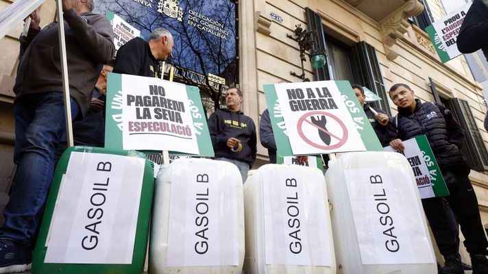 Agricultores de toda Europa se han manifestado para protestar por el alza en los precios del gasoil y los fertilizantes