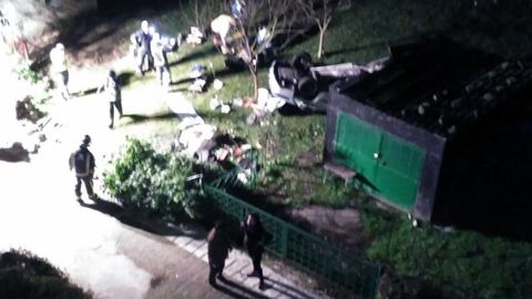 Accidente en El Entrego