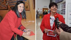 Bel�n Rubio (izquierda) y Carmen Garc�a Mateo (derecha) se juegan hoy el rectorado