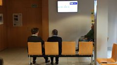 Pantalla en la que se pueden ver los turnos de consulta en el ambulatorio