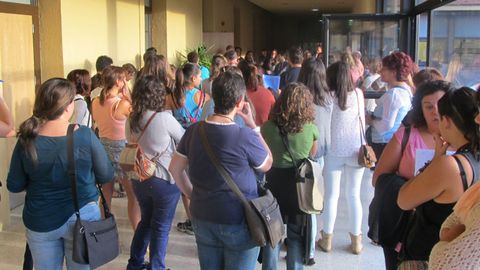 Aspirantes a una convocatoria de los planes de empleo del Ayuntamiento de Gij�n