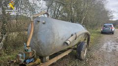 Detiene a un hombre por una serie de robos de maquinaria agrcola en Curtis, Mesa, Sobrado y Vilasantar