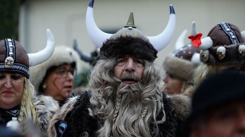 Fiesta choqueira en A Coru�a. 