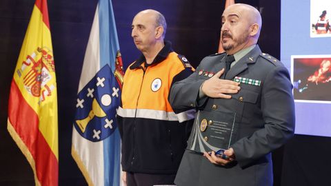 Se entregaron varias medallas de oro a instituciones, cuerpos de seguridad y entidades que tuvieron un papel clave en la gesti�n de la emergencia 
