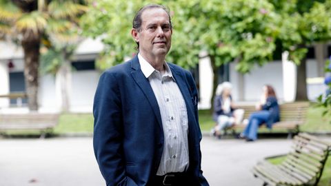 El inspector de Hacienda Julio Rans�s P�rez-Boga, este jueves en A Coru�a.