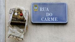 A R�a do Carme articula o barrio