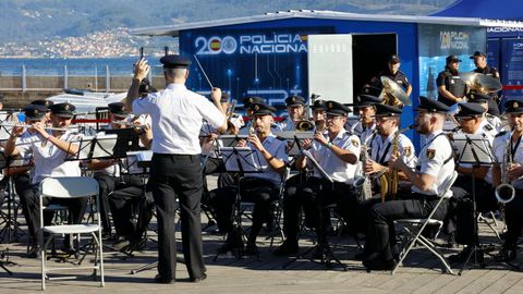 La música acompañó el acto de inauguración