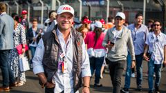 Rubens Barrichello.El piloto brasileño Rubens Barrichello
