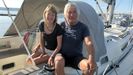 Mark Smith y su compañera Caroline navegaban con destino A Coruña cuando fueron atacados por dos orcas