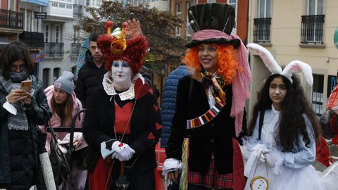 Entroido en la calle de la Torre