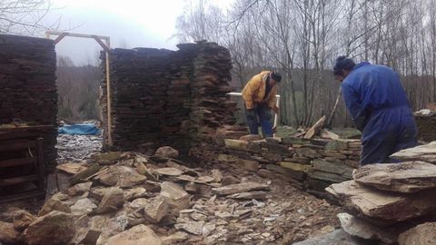 Los propios colaboradores fueron los que trabajaron en las obras