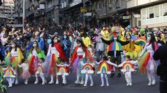 Imagen del desfile de entroido del a�o pasado en la ciudad.