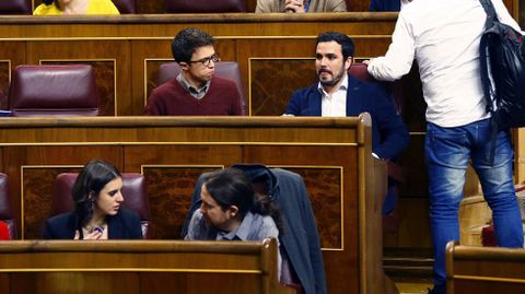 El estreno de Irene Montero como portavoz en el Congreso