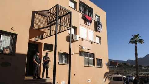 Bloque de viviendas en Arona, Tenerife, en el que ocurrieron los hechos