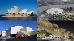 La pera de Sdney, el O2 de Londres, la LEGO House(Billund, Dinamarca) y la estacin del Distrito Financiero Rey Abdullah (Arabia Saud) son algunos ejemplos de trabajos diseados o planteados por participantes en Corua Martima