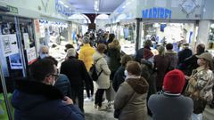 La afluencia a las plazas y mercados es masiva durante las Navidades