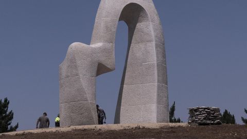 Monumento en recuerdo de Miguel ngel Blanco, concejal asesinado por ETA en 1997.