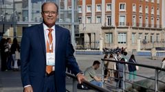 Javier Gonzlez del Rey, pediatra y responsable de formacin del Hospital de Nios de Cincinnati, en el congreso de la Sociedad Espaola de Urgencias de Pediatra que se celebra en A Corua