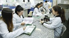Los ciclos sanitarios en el IES Lamas de Abade, de Santiago, son muy solicitados