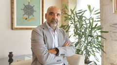 Bande Ramudo, no seu despacho no Pazo de Montenegro, dende o que coordina o campus lucense