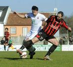 Momento del partido Lal�n-Estradense durante la pasada temporada.