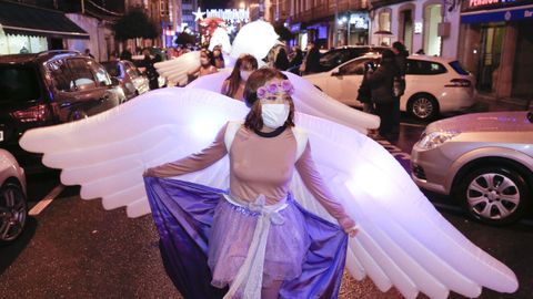 Espectculo de baile en la cabalgata de Vilalba