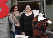 Lourido y Dom�nguez, responsables de la Asociaci�n de Establecimientos de Vimianzo y de la Feria de Abril.