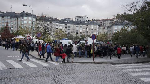 MAGOSTOS 2019.En el parque Barbaña se celebró el magosto del Concello de Ourense.