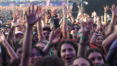 Público en el concierto de Kase O.