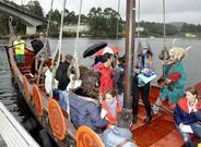 Los barcos vikingos ya han servido en ocasiones para hacer recorridos programados.