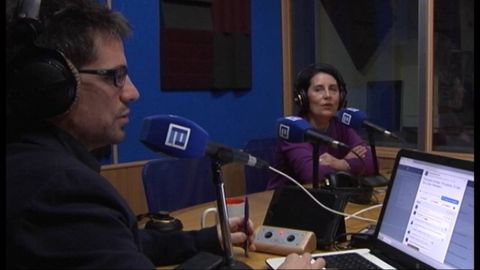 Marcos Vega durante el programa��Noche tras noche�