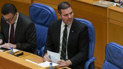 O conselleiro de Cultura, Lingua e Xuventude, Jos� L�pez Campos, este m�rcores no Parlamento. 