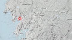 El temblor tuvo lugare al sur del municipio de Outes