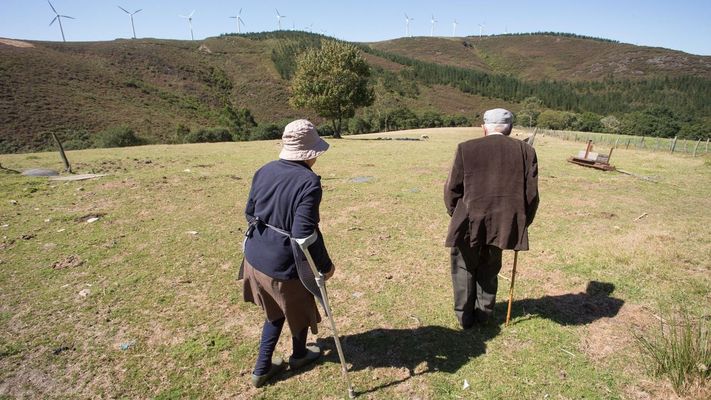 La despoblaci�n y el envejecimiento en municipios del interior de Lugo, como Muras