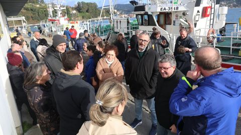 Concentraci�n en Cedeira, el 19 de enero del 2026, por los nuevos controles a la pesca de bajura.