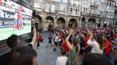Ourense celebra el ascenso de la UD a Primera RFEF