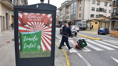 El importe de las ayudas municipales al comercio de Ames alcanza los 40.000 euros