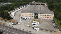Instalaciones de Yakart en Lugo, donde dispone de una superficie de diez mil metros cuadrados