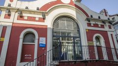 Entrada al centro de d�a, en la primera planta de la plaza de abastos