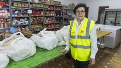 Matilde Fern�ndez es voluntaria de C�ritas de Cee desde hace a�os.