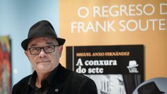 Imagen de archivo de Miguel Anxo Fern�ndez. en la presentaci�n de su libro �A conxura do sete�