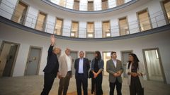 El secretario de Estado de Memoria Democrtica, Fernando Martnez, visit O Vello Crcere.