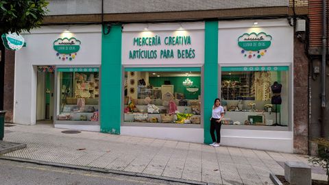 Roc�o Arg�elles, ante su negocio