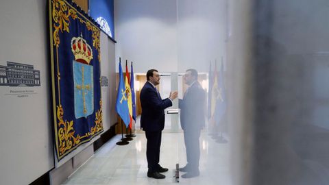 El presidente del Principado, Adri�n Barb�n