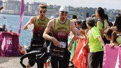 As se vivi el Campionato Galego de Triatln en Curuxeiras