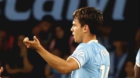 Aleix Febas, durante el Celta-Athletic, partido en el que recibi� un golpe que no le permitir� estar ante la Real Sociedad.